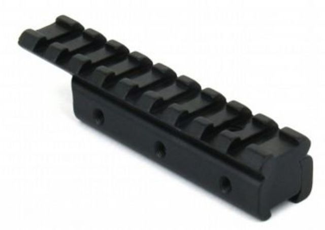 Tacfire Dovetail To Weaver Base Mount Black - Tacfire