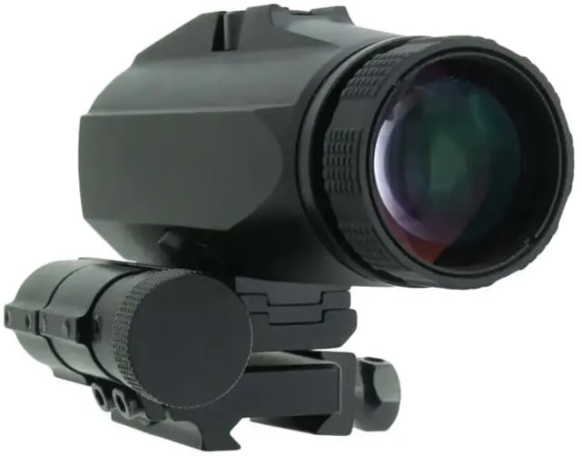TacFire Flip-To-Side 3x Magnifier Black Anodized - Tacfire