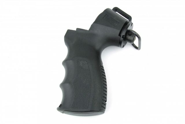 Tacfire Mossberg 500 Pistol Grip W/Sling Swivel End Cap/ QD Push Button Black - Tacfire