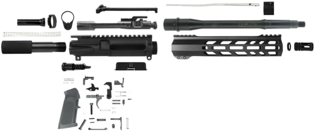 TacFire Pistol Kit 5.56x45mm NATO AR-Pistol Platform Black Steel - Tacfire
