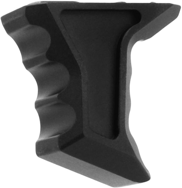 TacFire Version 2 Aluminum M-LOK Angled Handstop Black Small - Tacfire