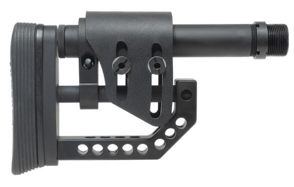 Tacmod AR-15 Complete Buttstock Assembly, Matte Black, 770202
