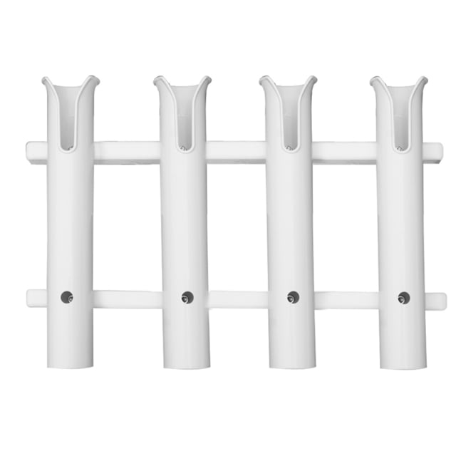 TACO Marine 4-Rod Poly Rod Rack - White