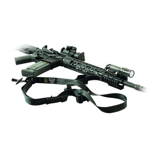 Tactical Assault Gear 2-Point Adjustable Sling Black - Tactical Assault Gear