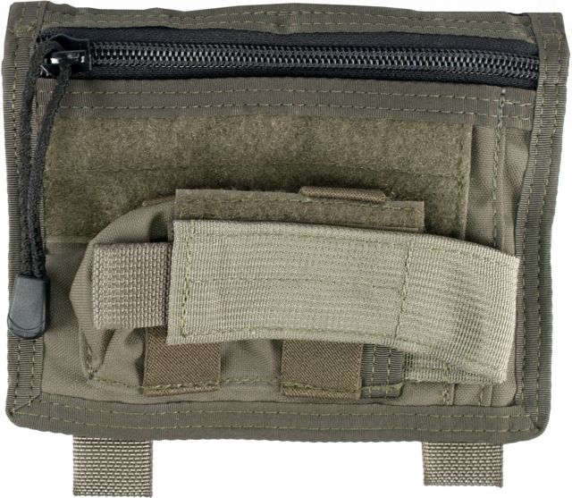 Tactical Assault Gear MOLLE Admin Rampage Pouch Ranger Green Zip Closure - Tactical Assault Gear