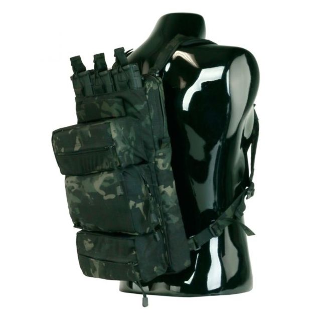 Tactical Assault Gear Combat Sustainment Pack Tactical Carrying Bag Mc Black - Tactical Assault Gear