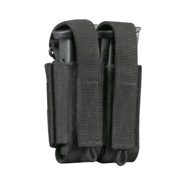Tactical Assault Gear Double Multi-Caliber Pistol Pouch Mc Black - Tactical Assault Gear