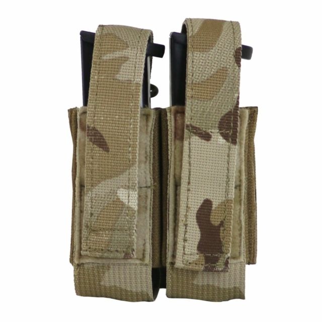 Tactical Assault Gear Double Multi-Caliber Pistol Pouch Mc Arid - Tactical Assault Gear