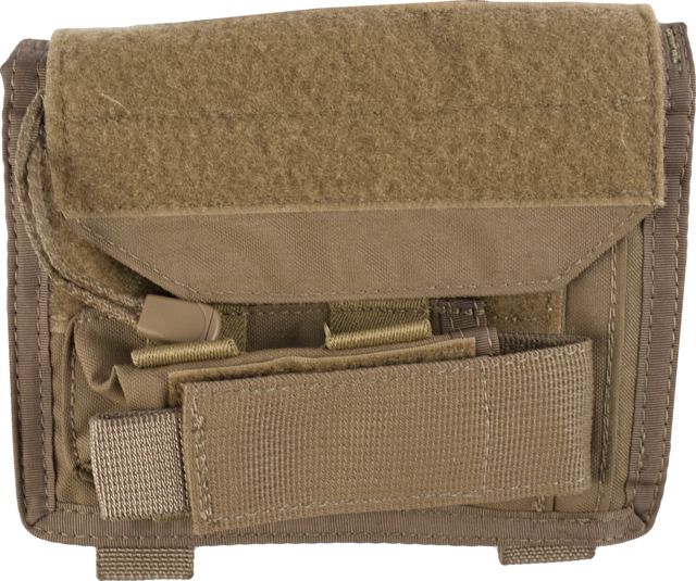 Tactical Assault Gear MOLLE Admin Rampage Pouch Coyote Tan Flap Closure - Tactical Assault Gear