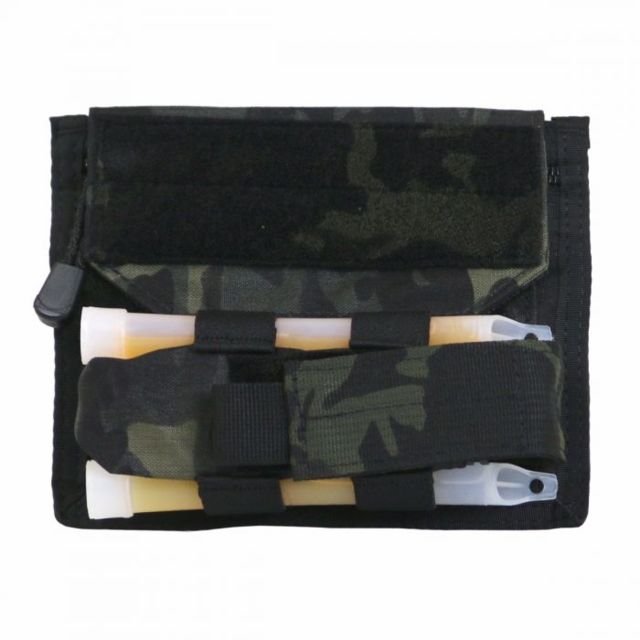 Tactical Assault Gear MOLLE Admin Rampage Pouch W/LID Mc Black - Tactical Assault Gear