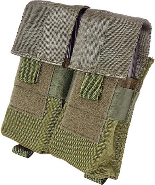 Tactical Assault Gear MOLLE M16 Four Magazine Pouch Coyote Tan - Tactical Assault Gear