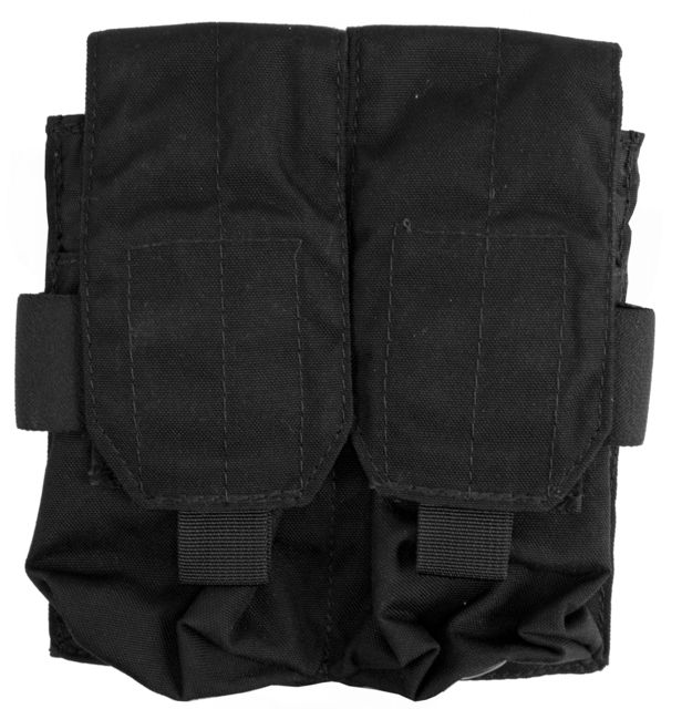 Tactical Assault Gear MOLLE M16 Four Magazine Pouch Black - Tactical Assault Gear