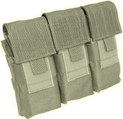 Tactical Assault Gear MOLLE M16 Mag 6 Pouch Ranger Green - Tactical Assault Gear