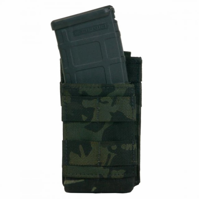 Tactical Assault Gear MOLLE Single Ready Magazine Pouch Mc Black - Tactical Assault Gear