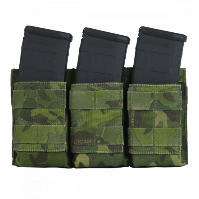 Tactical Assault Gear MOLLE Triple Ready Magazine Pouch Mc Tropic - Tactical Assault Gear