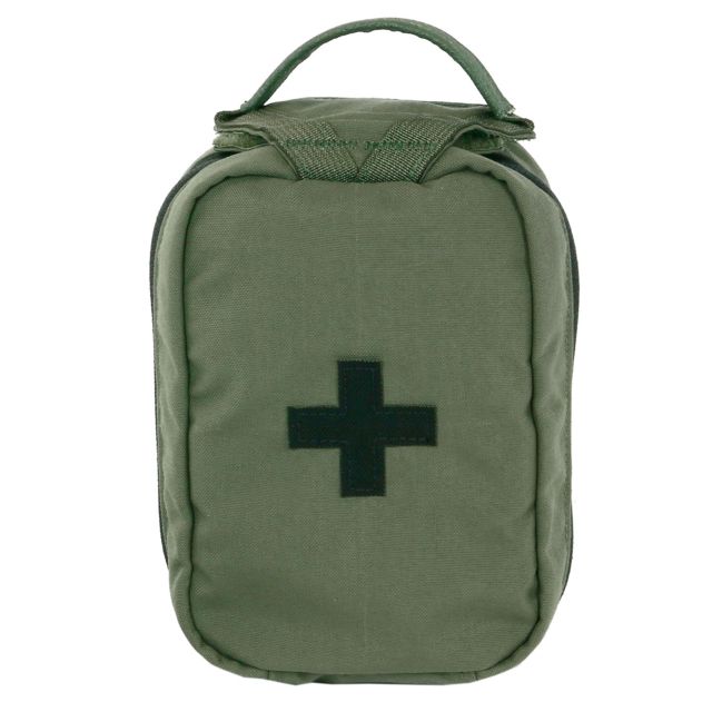 Tactical Assault Gear Quick Detach Vertical Medical Pouch Ranger Green - Tactical Assault Gear
