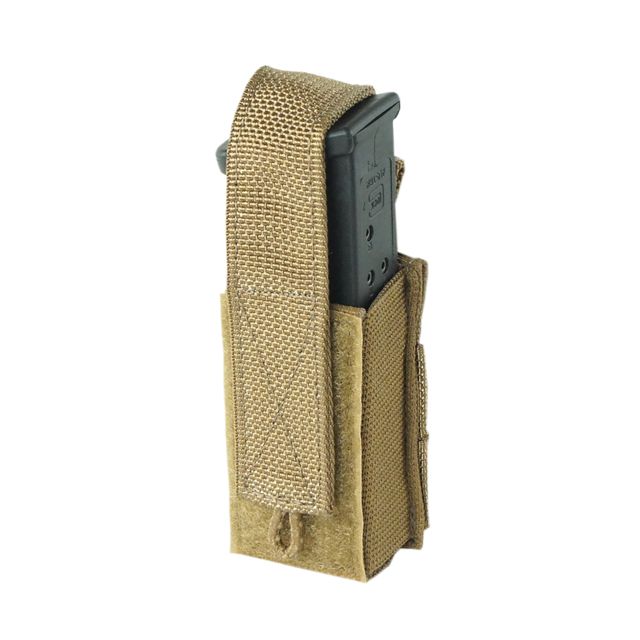 Tactical Assault Gear Single Multi-Caliber Pistol Pouch Coyote Tan - Tactical Assault Gear
