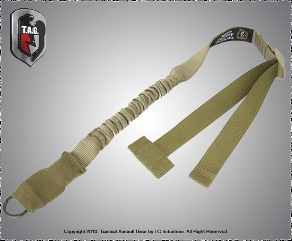 Tactical Assault Gear Tactical Single Point Sling Coyote Tan - Tactical Assault Gear
