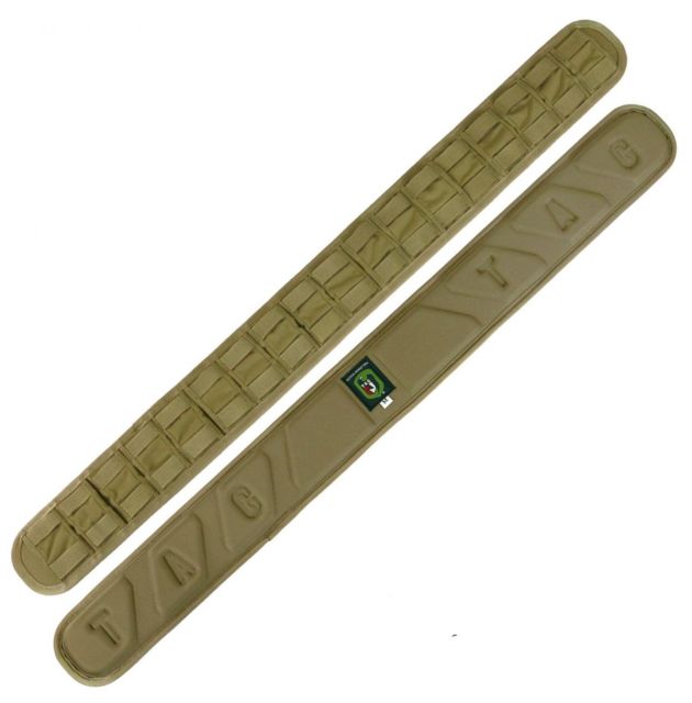 Tactical Assault Gear TAG MOLLE PADDED BELT 39 Coyote Large - Tactical Assault Gear