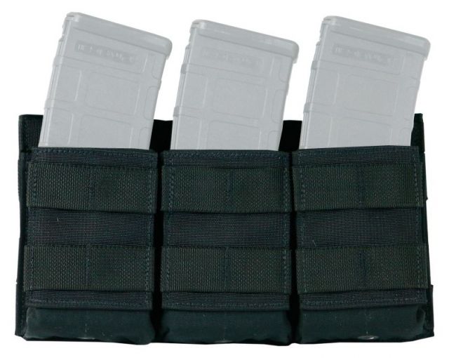 Tactical Assault Gear TAG Triple Ready Mag Pouch Black - Tactical Assault Gear
