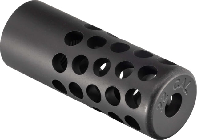 Tactical Precision Manufacturing TPM 22 Cal 1/2x28 Titanium Muzzle Brake Black 1/2x28 - Tactical Precision Manufacturing