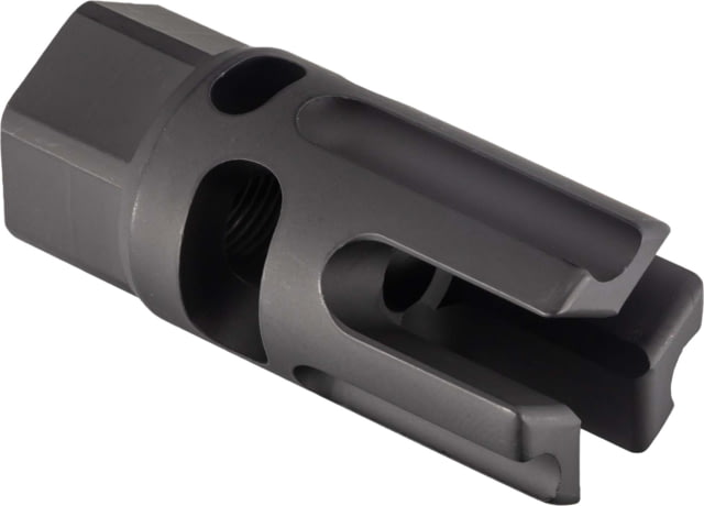 Tactical Precision Manufacturing TPM .22 Cal Titanium Flash Hider Black 1/2x28 - Tactical Precision Manufacturing