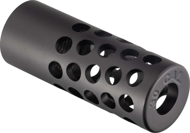 Tactical Precision Manufacturing TPM 30 Cal 5/8x24 Titanium Muzzle Brake Black 5/8x24 - Tactical Precision Manufacturing