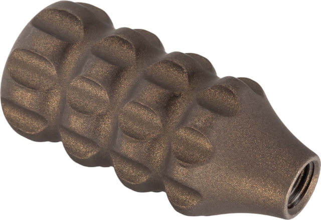 Tactical Precision Manufacturing TPM Aluminum Grenade Bolt Knob Midnight Bronze 5/16x24 - Tactical Precision Manufacturing