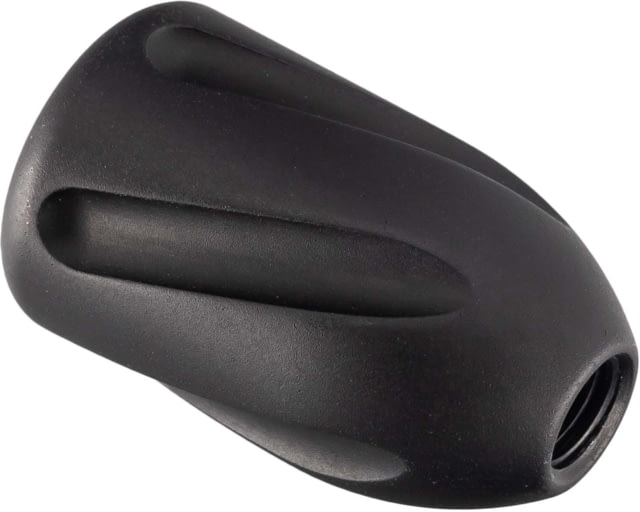 Tactical Precision Manufacturing TPM Aluminum Helical Fluted Bolt Knob Black 5/16x24 - Tactical Precision Manufacturing