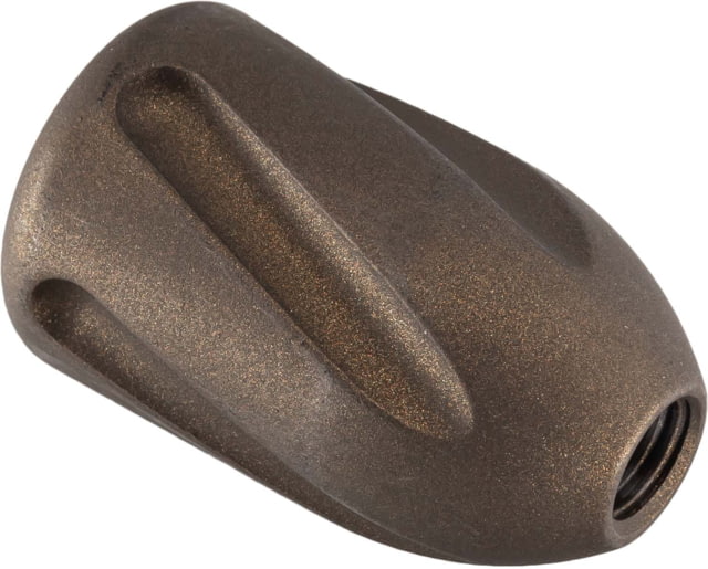 Tactical Precision Manufacturing TPM Aluminum Helical Fluted Bolt Knob Midnight Bronze 5/16x24 - Tactical Precision Manufacturing
