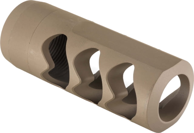 Tactical Precision Manufacturing TPM CVA Paramount ST/Side Ported Brake Flat Dark Earth 3/4x24 - Tactical Precision Manufacturing