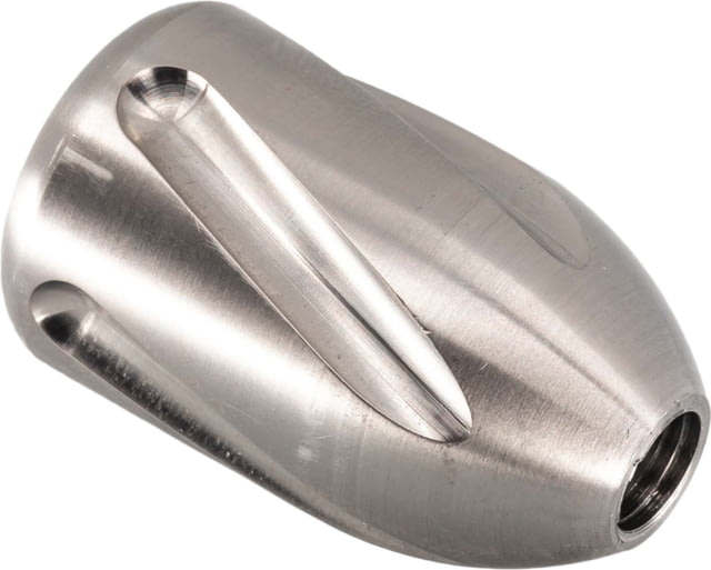 Tactical Precision Manufacturing TPM Titanium Helical Fluted Bolt Knob Polished Titanium 5/16x24 - Tactical Precision Manufacturing