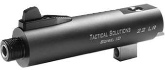 USED Tactical Solutions Trail-Lite 4in Threaded Barrel Matte Black TL4TEMBNF EDEMO2 Used Condition Fair - Tactical Solutions