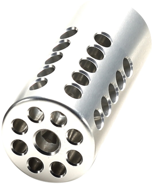Tactical Solutions 1in Pac-Lite Compensator Silver - Tactical Solutions