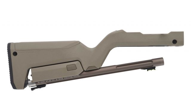 Tactical Solutions Takedown Barrel and Backpacker Stock Combo Quicksand/FDE Stock - Tactical Solutions