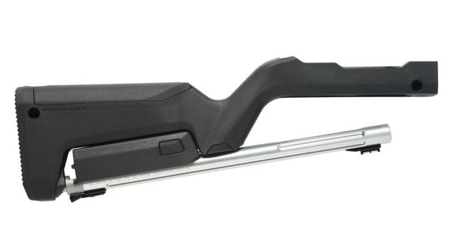 Tactical Solutions Takedown Barrel and Backpacker Stock Combo Silver/Black Stock - Tactical Solutions