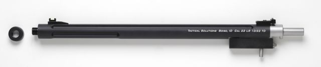 DEMO Tactical Solutions X-Ring Takedown Bull Barrel for  Rifles Matte Black - Tactical Solutions