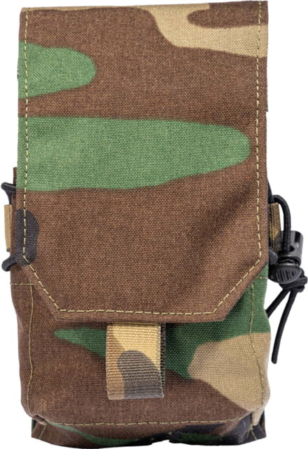 Tactical Tailor Fight Light 7.62 Double Mag Pouch Woodland Camo - Tactical Tailor