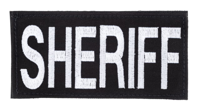 Tactical Tailor Sheriff ID Badge White/Black 3x6 - Tactical Tailor