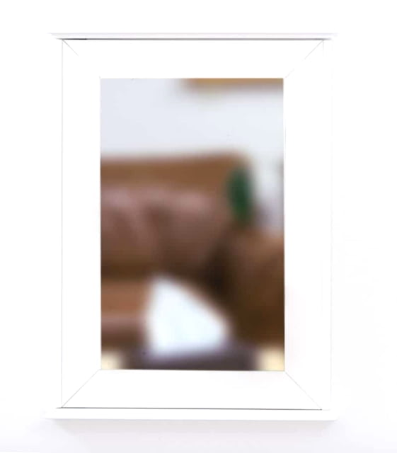 1420 Sliding Mirror Bundle Inserts Mirror Cover 2 Large Attachment Magnets White - Tactical Walls