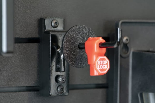 Tactical Walls ModWall Magnetic Weapon w/Lock Black - Tactical Walls
