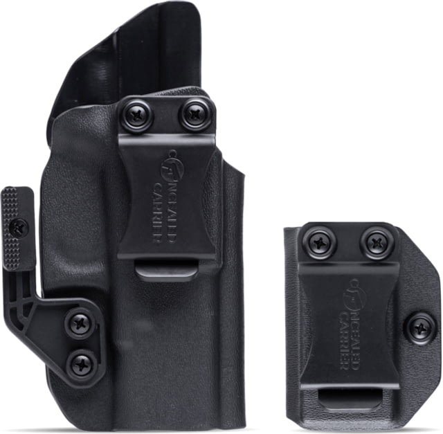 Tacticon Armament Deep Concealment Pistol Holster w/ Mag Holster Right Handed Black SW940IWBRH - Tacticon Armament