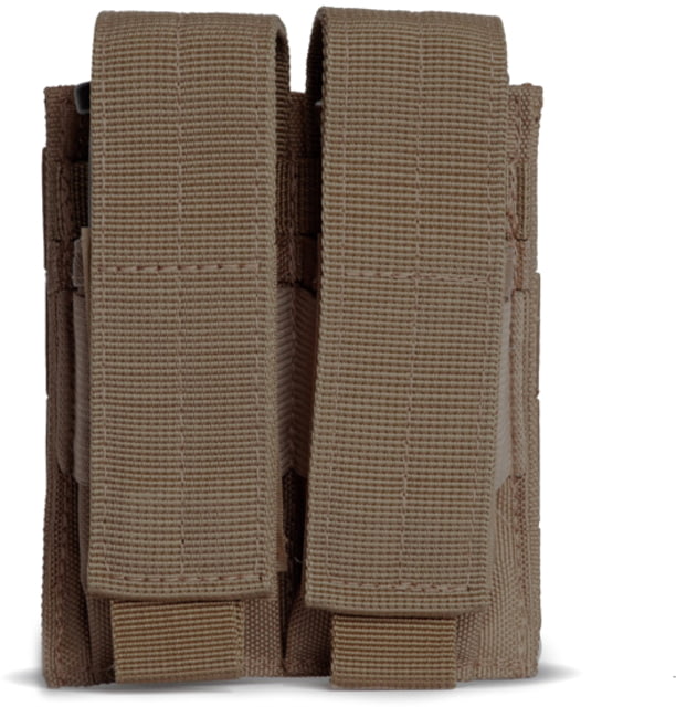 Tacticon Armament Double Pistol Mag Pouch Coyote Brown - Tacticon Armament