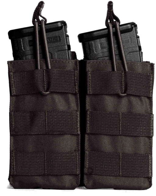 Tacticon Armament Double Rifle Mag Pouch Black - Tacticon Armament