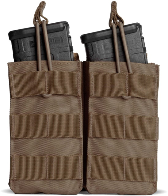 Tacticon Armament Double Rifle Mag Pouch Coyote Brown - Tacticon Armament