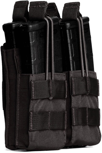 Tacticon Armament Double Rifle Stacker Mag Pouch Black - Tacticon Armament