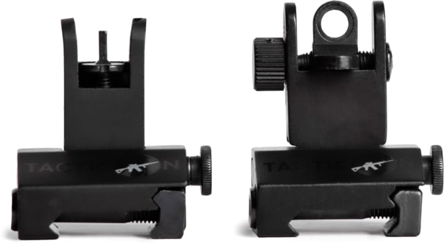 Tacticon Armament Flip Up Iron Sights Black - Tacticon Armament