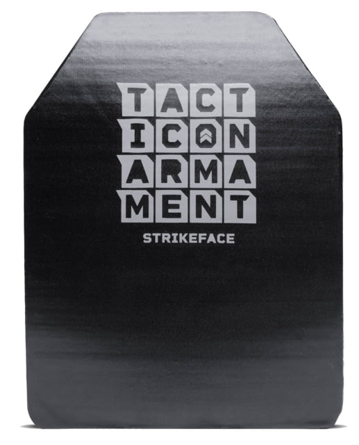 Tacticon Armament Level 3 Plus 4.4 lbs Multi-Curve Armor Plate Black 9.5x12.5 - Tacticon Armament