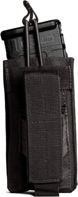 Tacticon Armament Single Rifle Kangaroo Pouch Black - Tacticon Armament