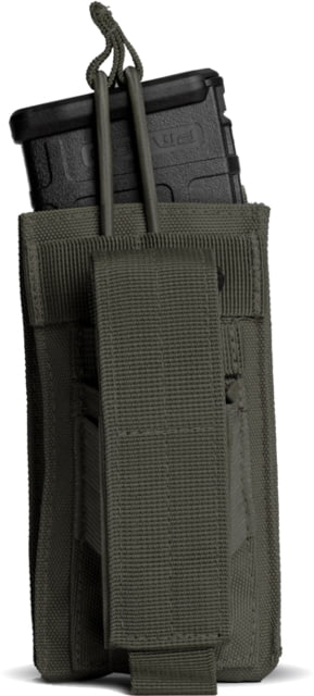 Tacticon Armament Single Rifle Kangaroo Pouch Ranger Green - Tacticon Armament